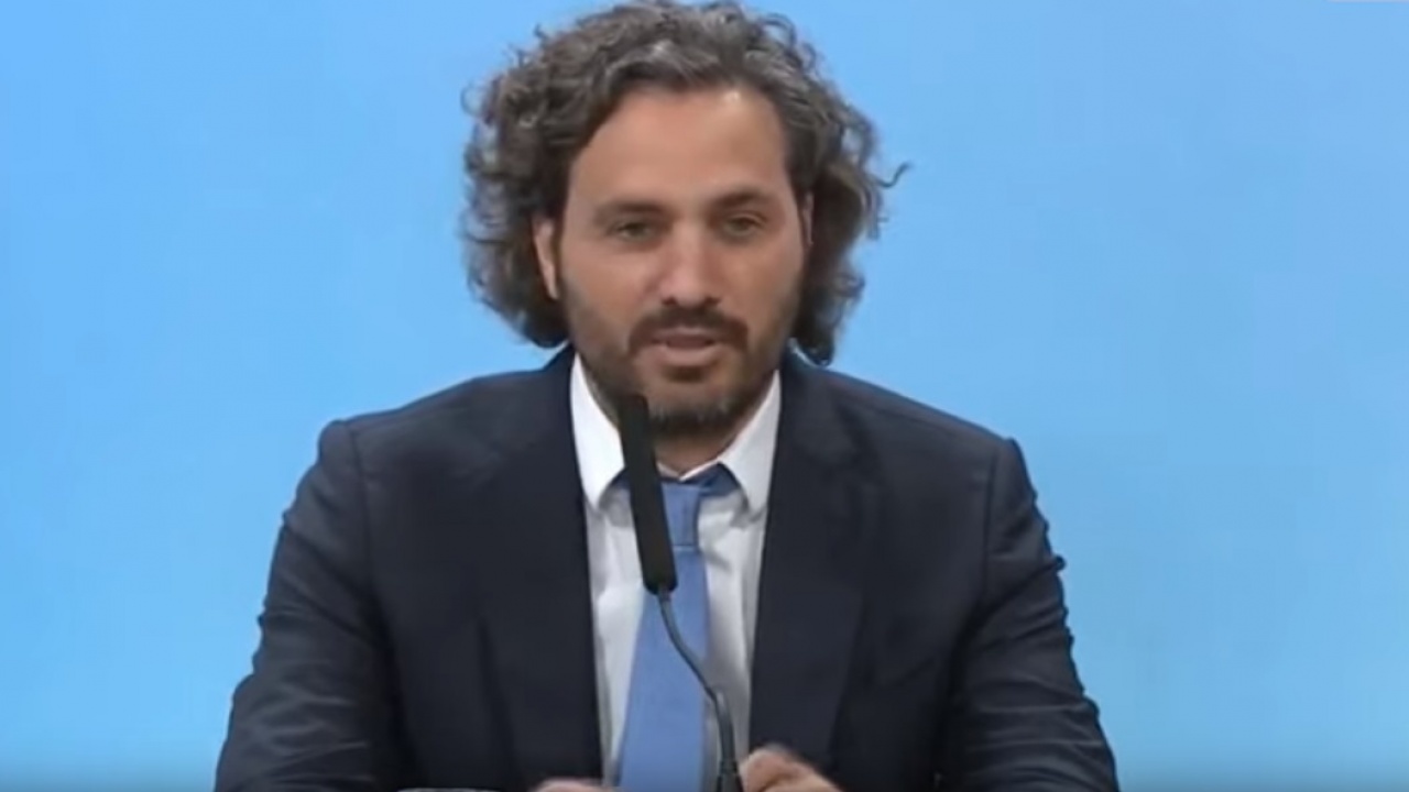 Conferencia de prensa de Santiago Cafiero y Mario Meoni