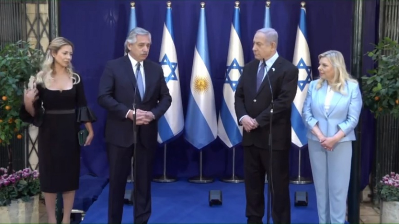 Declaración conjunta de Alberto Fernández y Benjamin Netanyahu