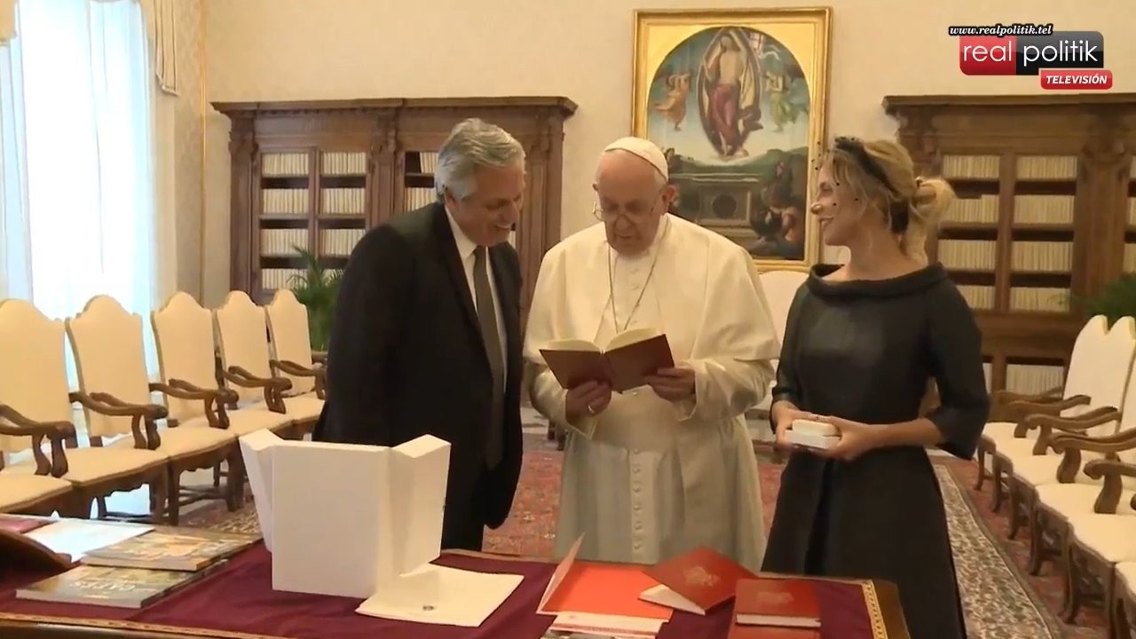 Encuentro entre el Papa Francisco y Alberto Fernández