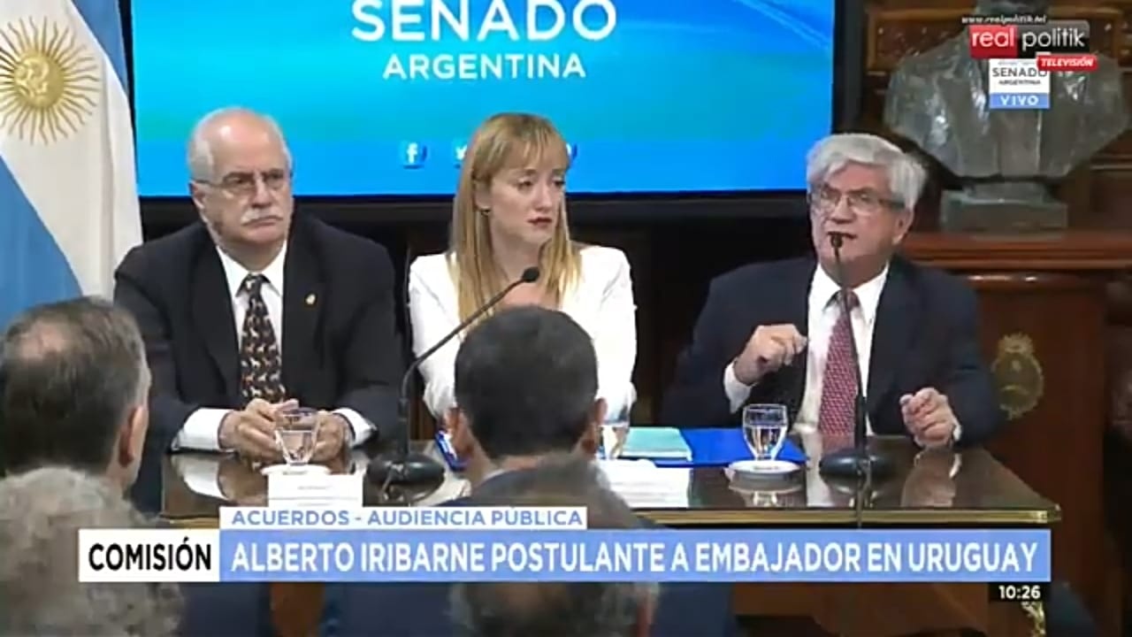 Comisión de acuerdos en el Senado