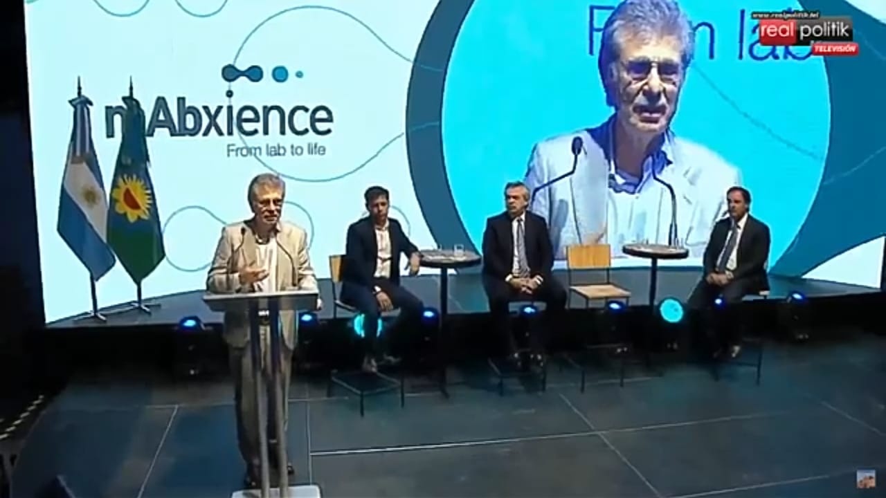 Alberto Fernández inaugura una planta de medicamentos biológicos en Escobar