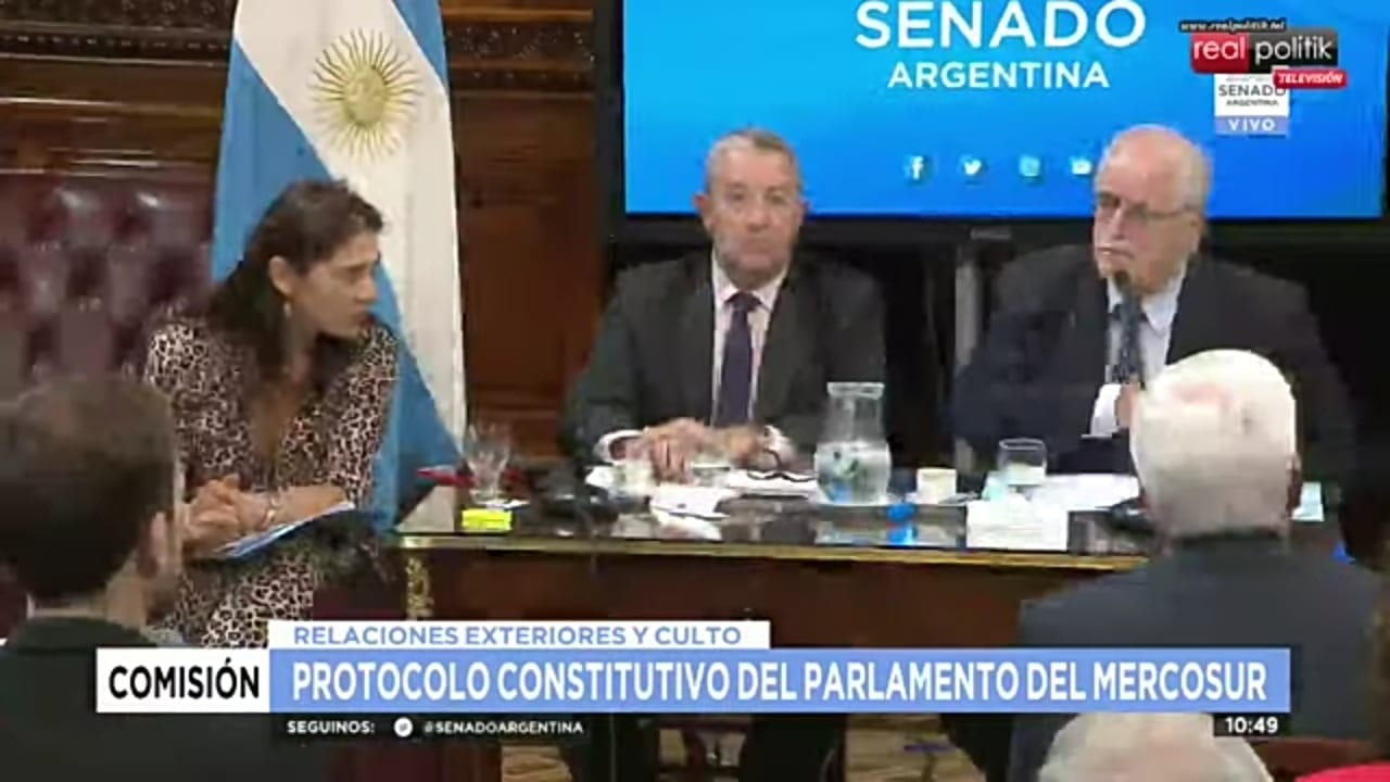 Comisión de Relaciones Exteriores y Culto en el Senado