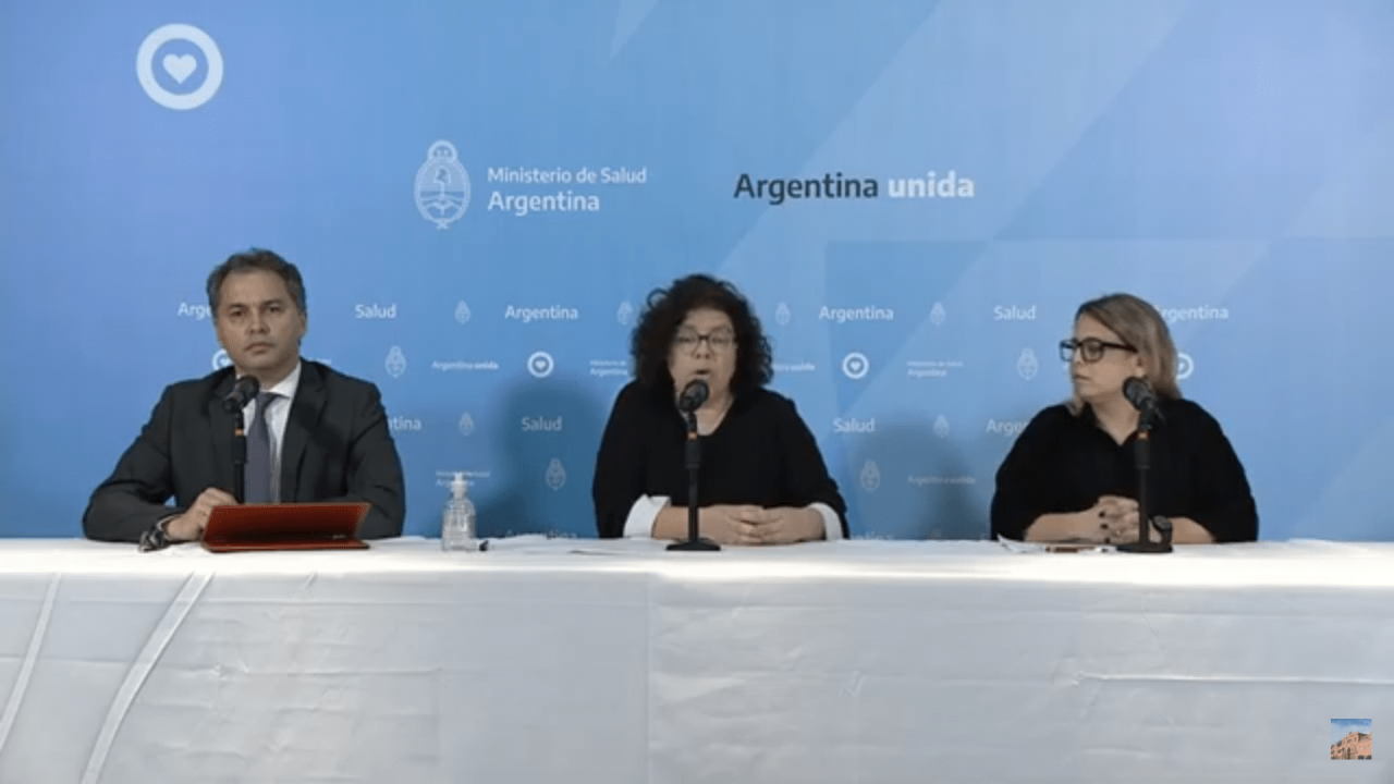 Reporte diario desde el Ministerio de Salud - Nuevo coronavirus COVID-19