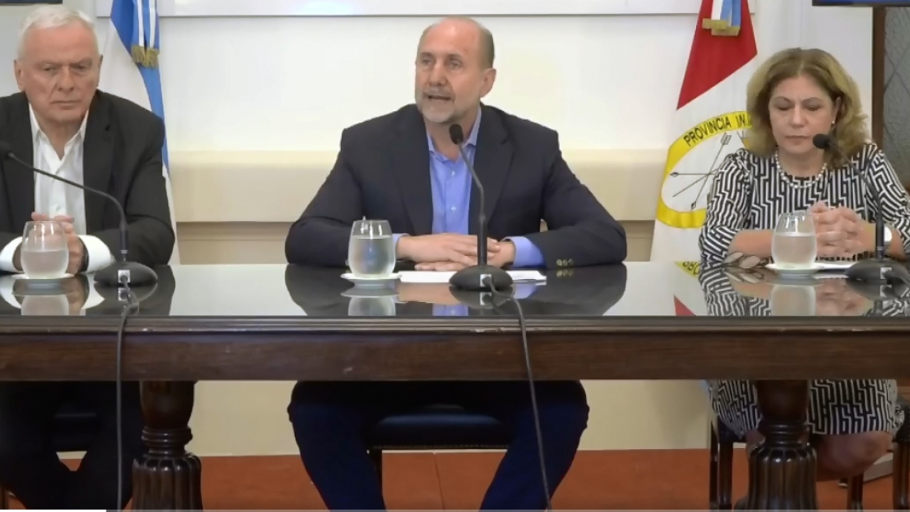 Santa Fe: Conferencia de prensa de Omar Perotti por coronavirus