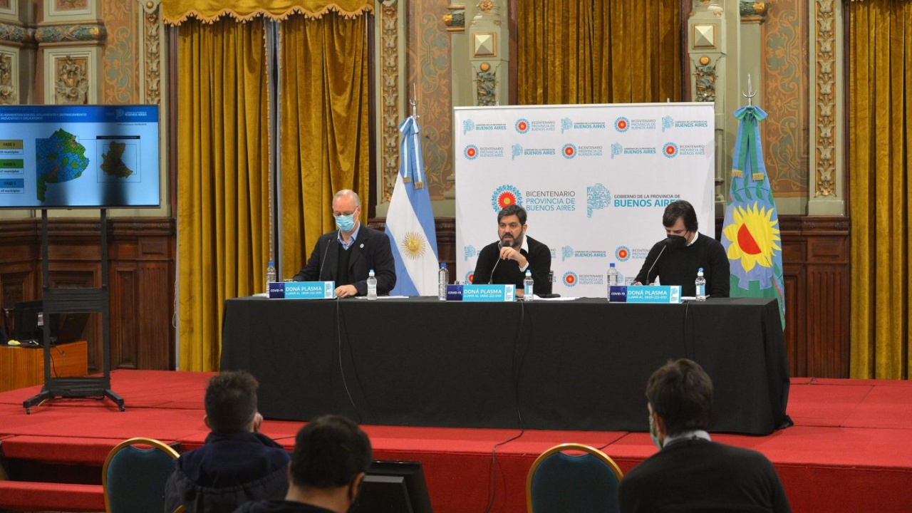 Actualización sanitaria en la provincia de Buenos Aires: Hablan Bianco y Gollán