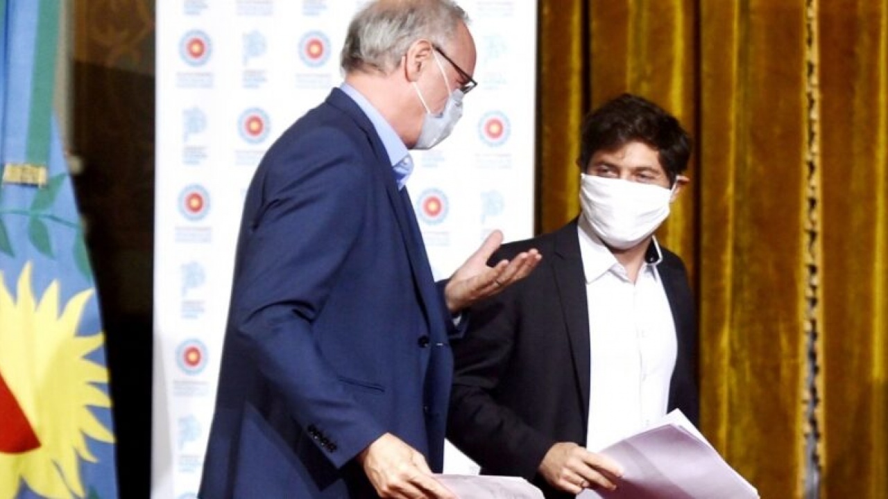 Conferencia de prensa de Gollán y Bianco por la extensión de la cuarentena en la Provincia