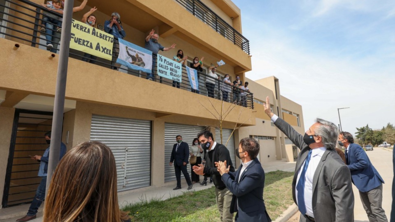 PROCREAR: Alberto Fernández encabeza la entrega de viviendas en San Antonio de Areco