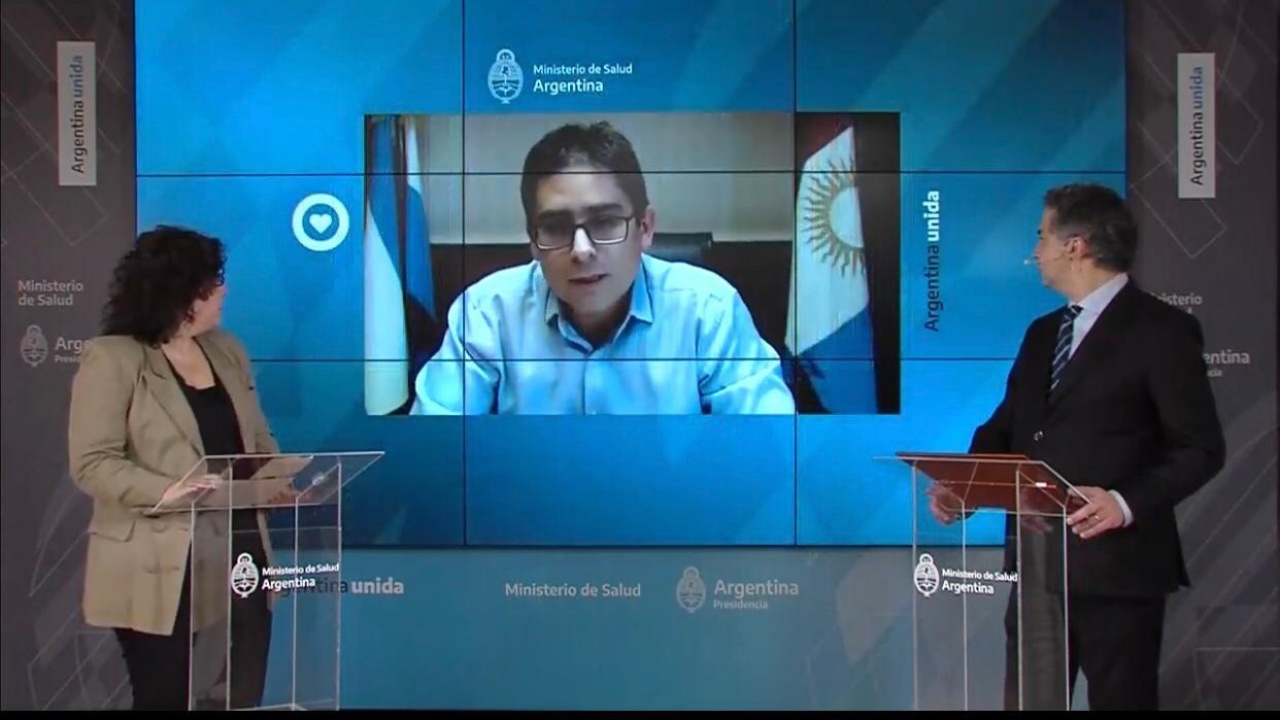 Situación de COVID-19 en Argentina: Reporte matutino desde el ministerio de Salud