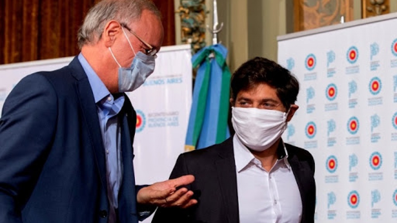 Kicillof y Gollán anuncian la incorporación de residentes al sistema sanitario