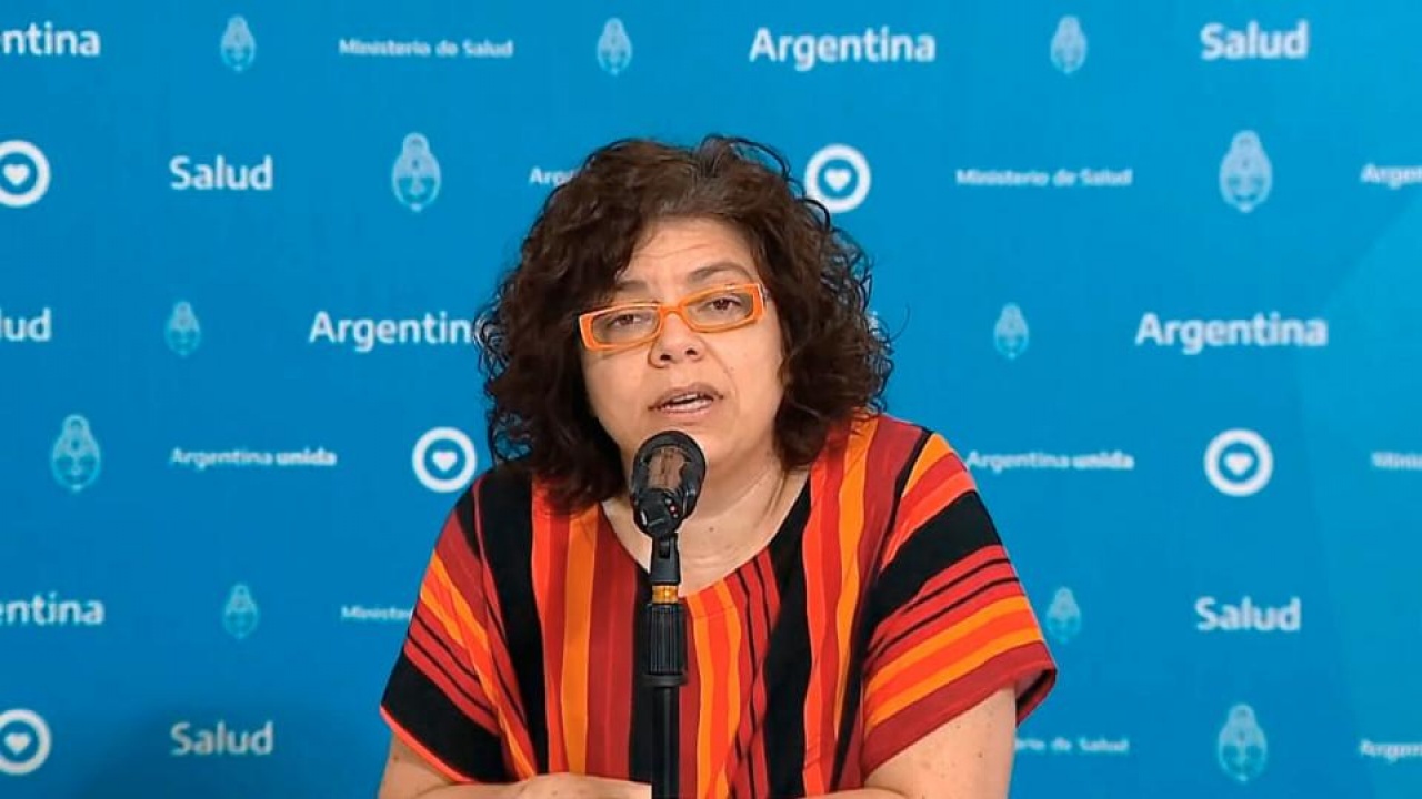 Situación de COVID-19 en Argentina: Reporte matutino desde el ministerio de Salud