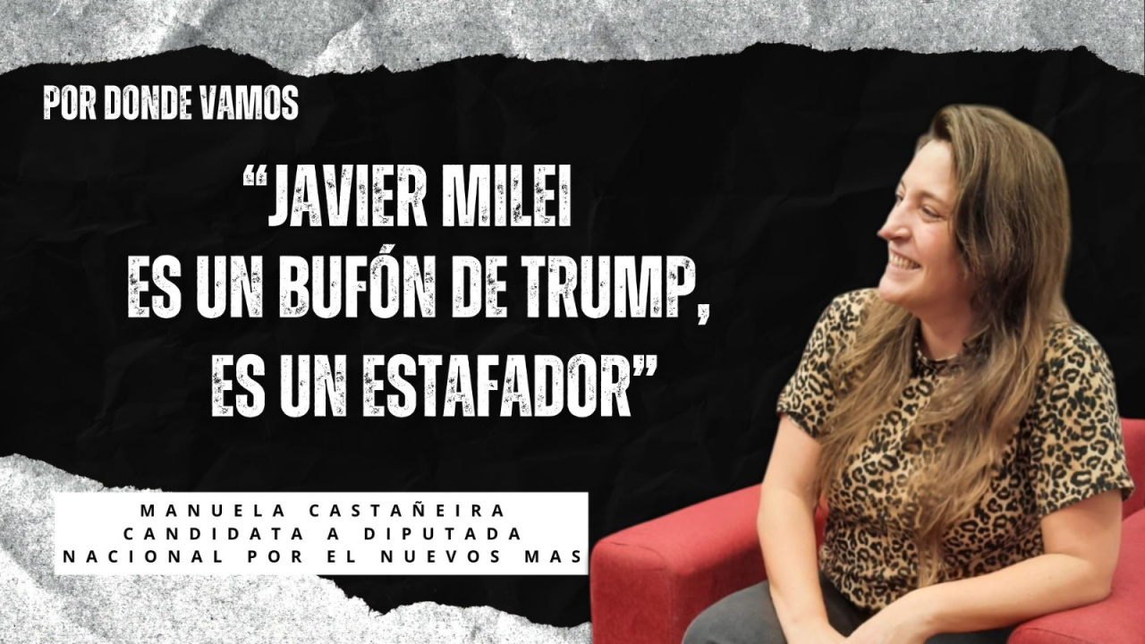 "La manera concreta de castigar al ultra capitalismo de Milei es el anti capitalismo"